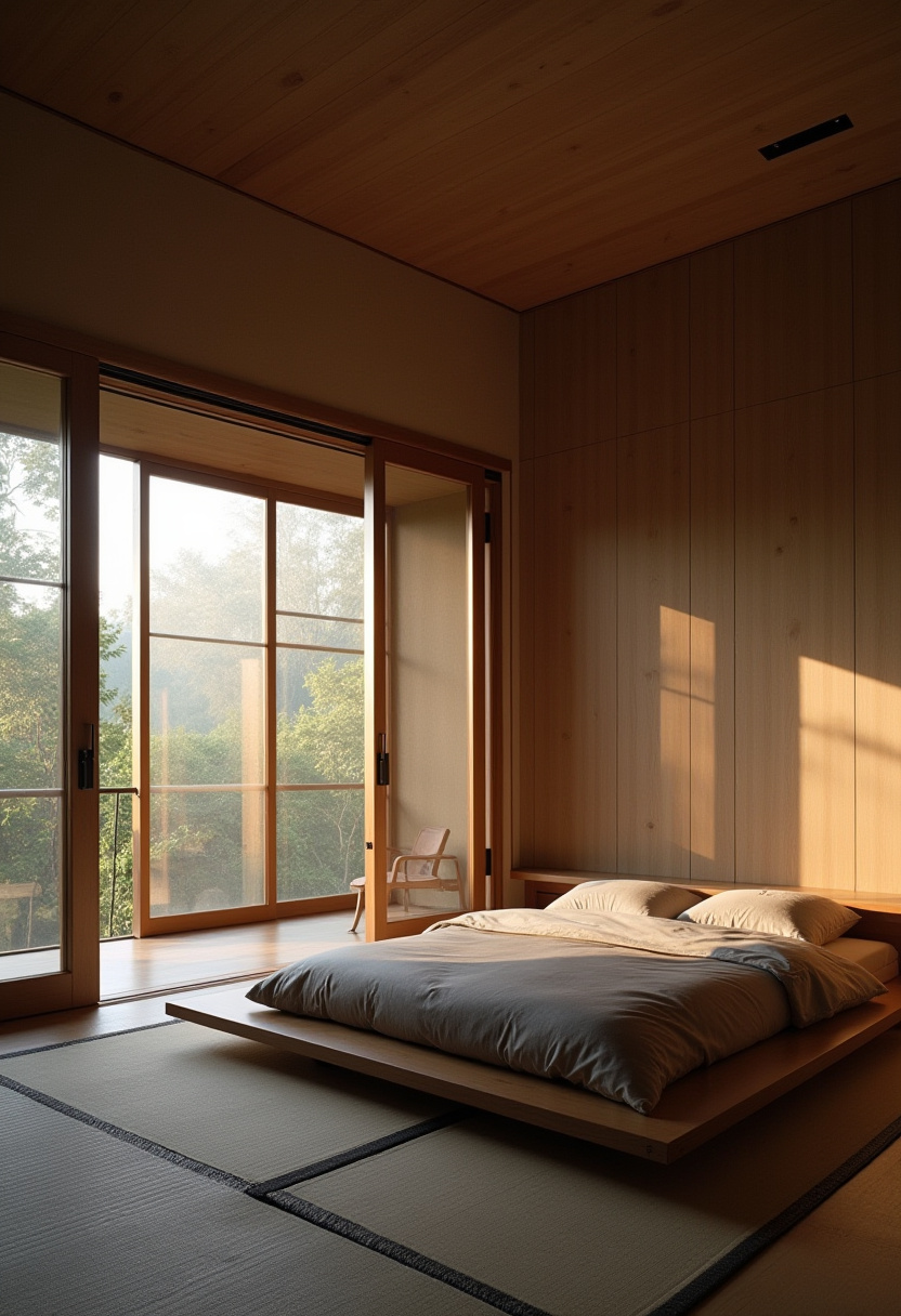 Modern Moody Bedroom 12