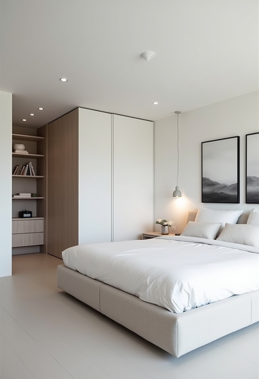 Modern Moody Bedroom 22