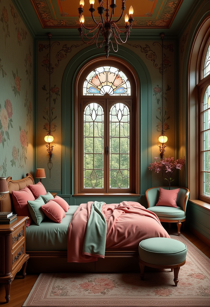 Modern Moody Bedroom 25