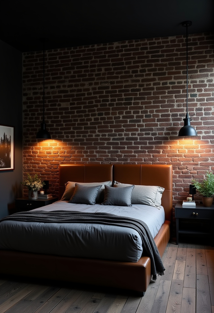 Modern Moody Bedroom 3