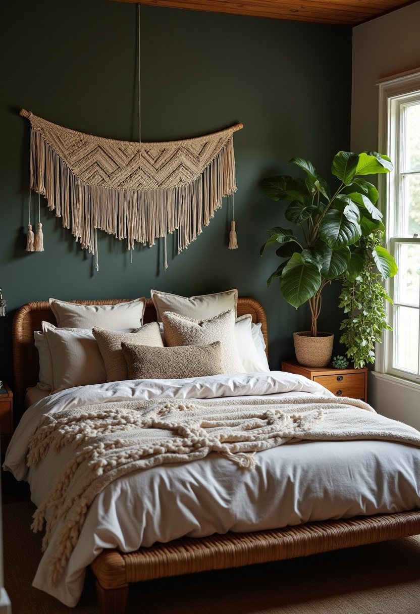 Modern Moody Bedroom 6