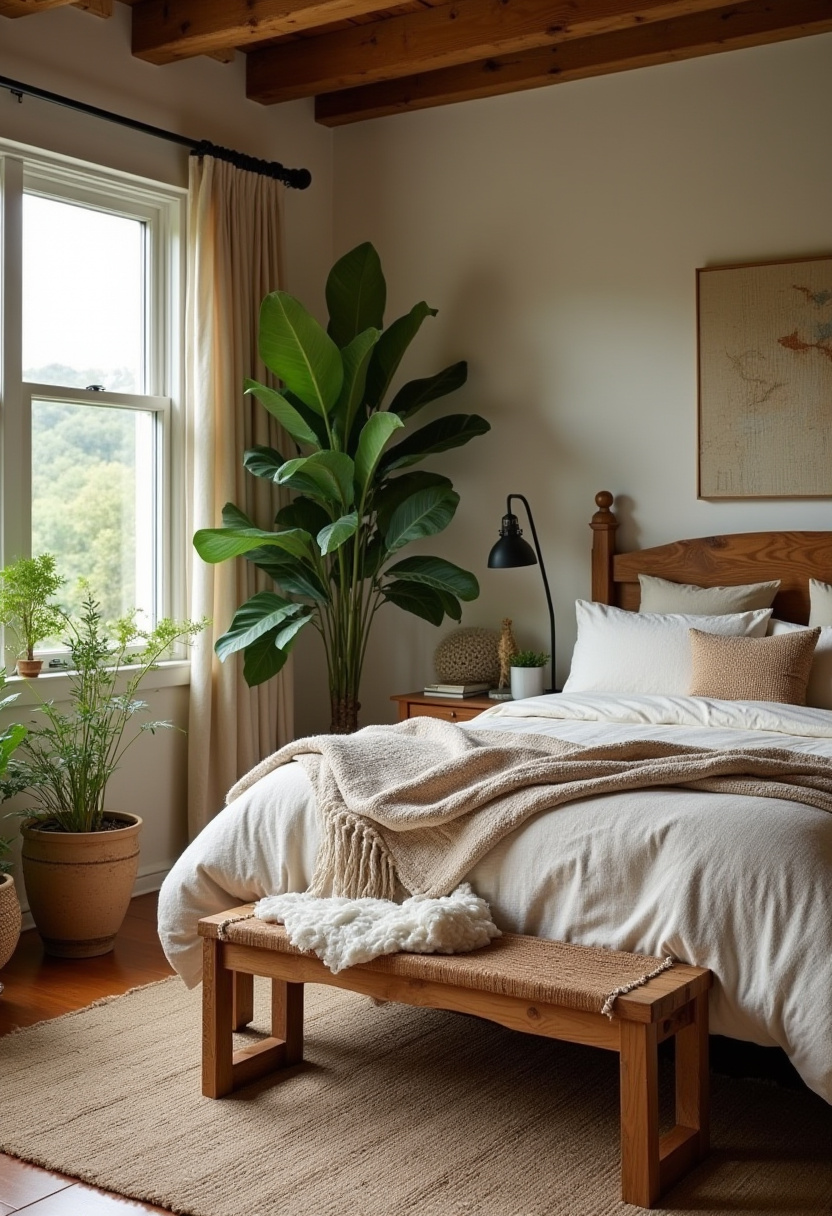 Modern Rustic Bedroom Ideas 23