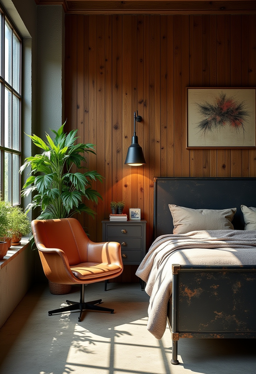 Modern Rustic Bedroom Ideas 3