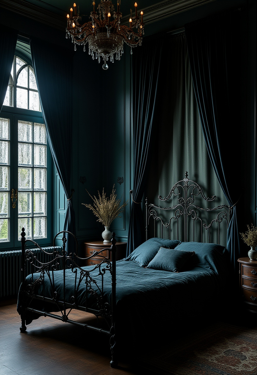 Moody Bedroom Ideas 1