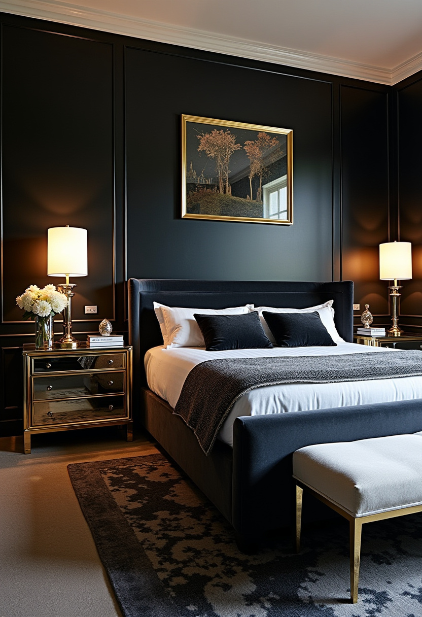 Moody Bedroom Ideas 14