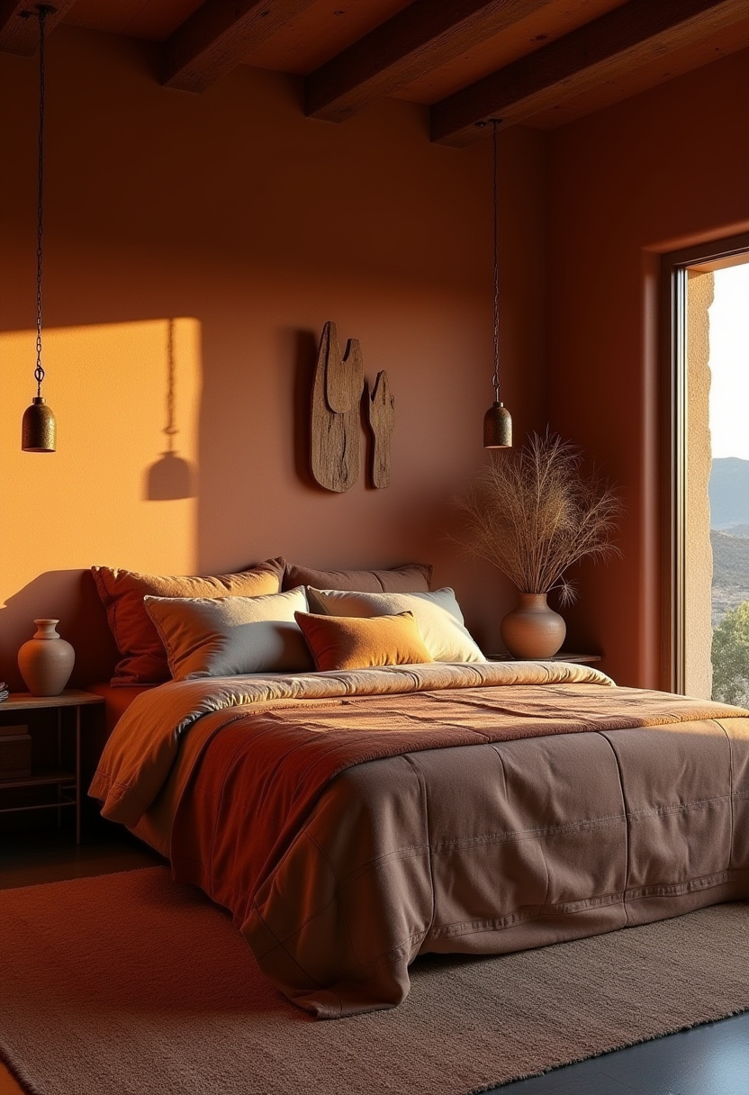 Moody Boho Bedroom Ideas 15