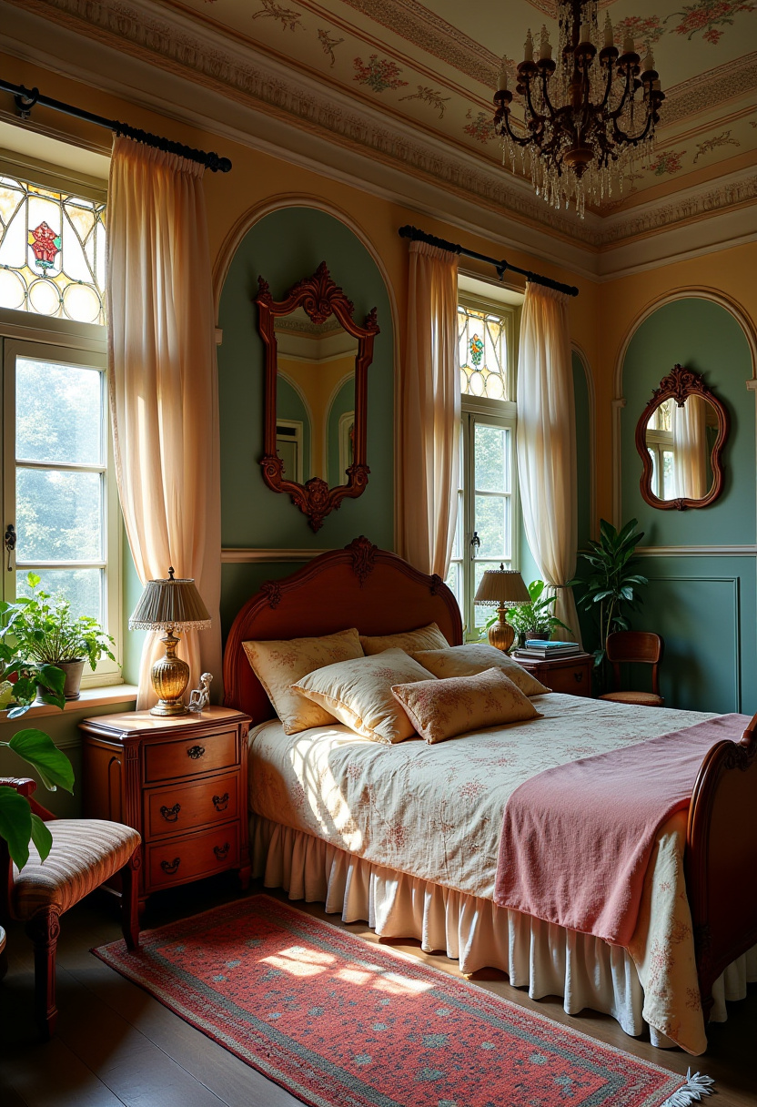 Moody Boho Bedroom Ideas 16