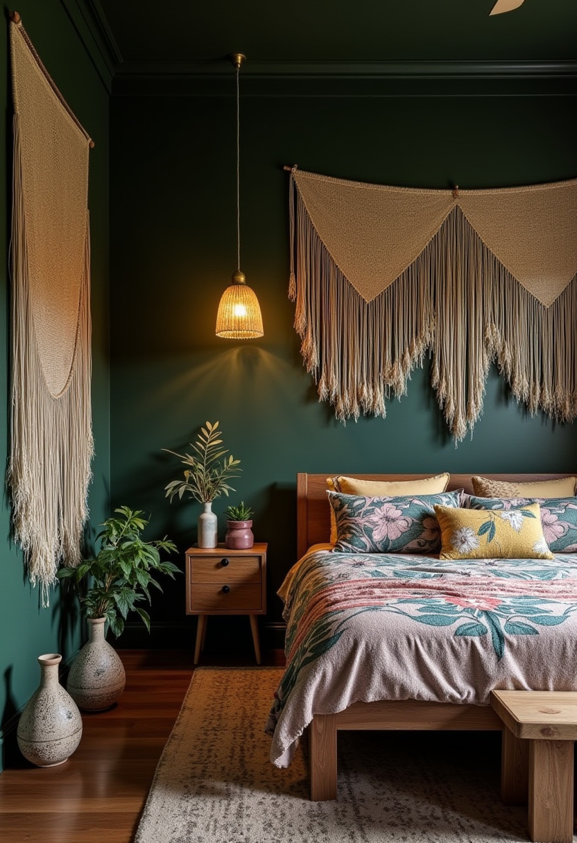 Moody Boho Bedroom Ideas 2