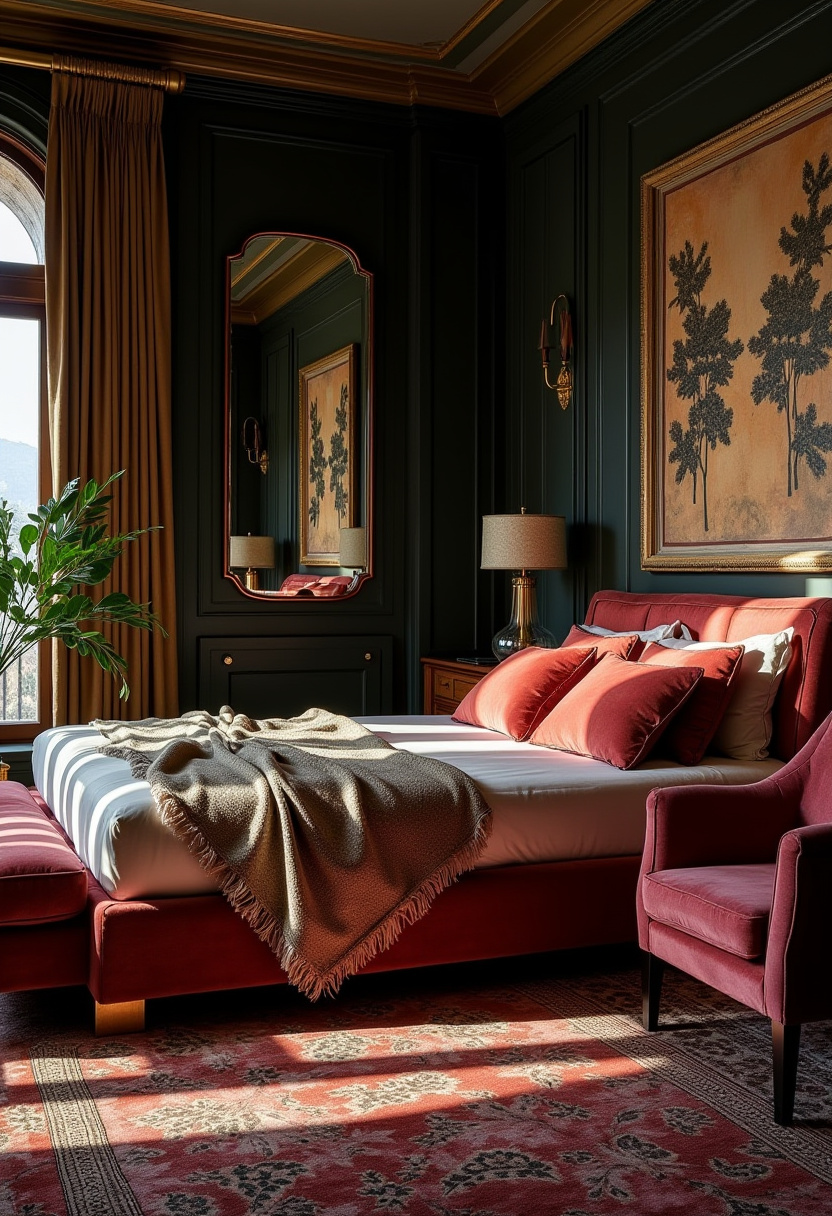 Moody Boho Bedroom Ideas 20