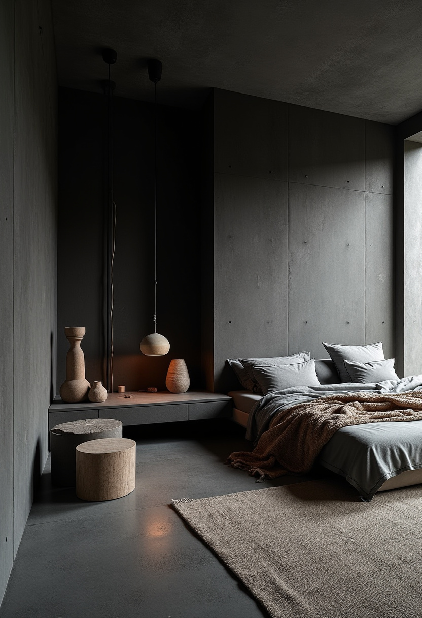 Moody Boho Bedroom Ideas 24