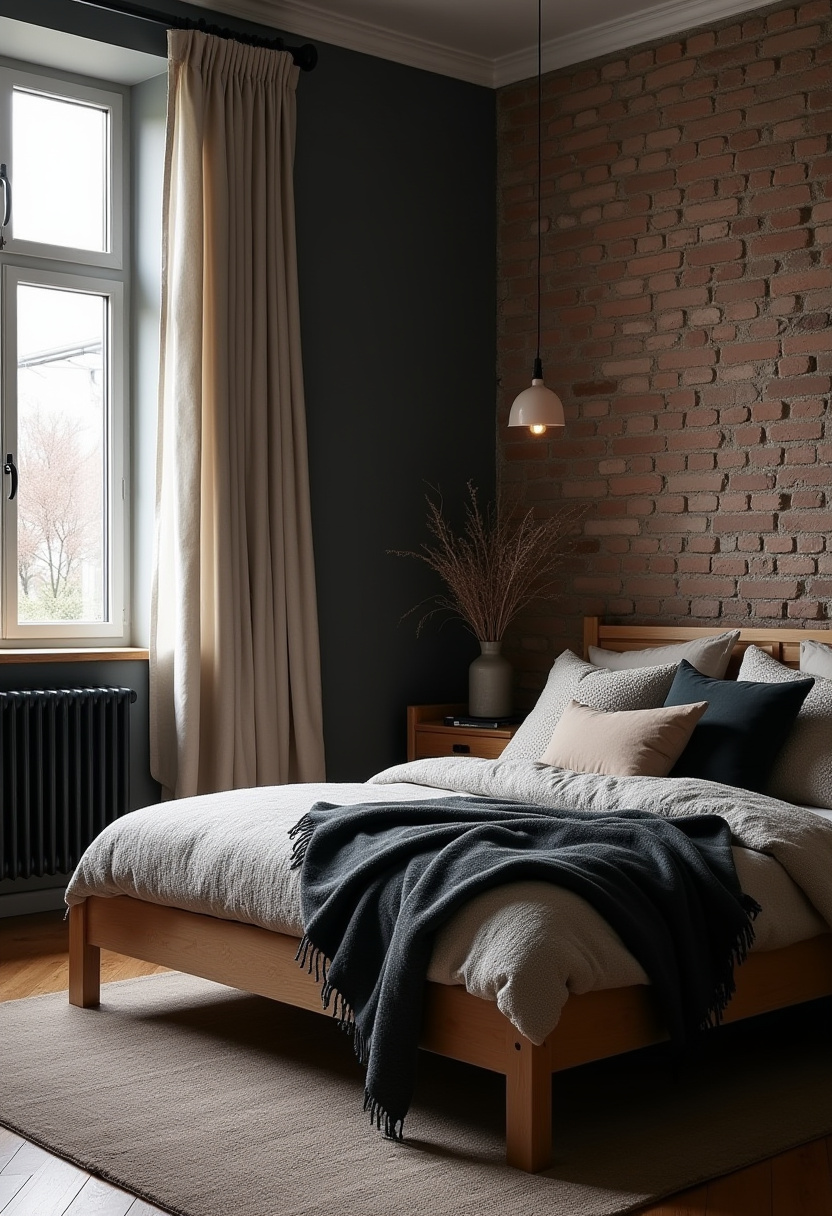 Moody Cozy Bedroom 1