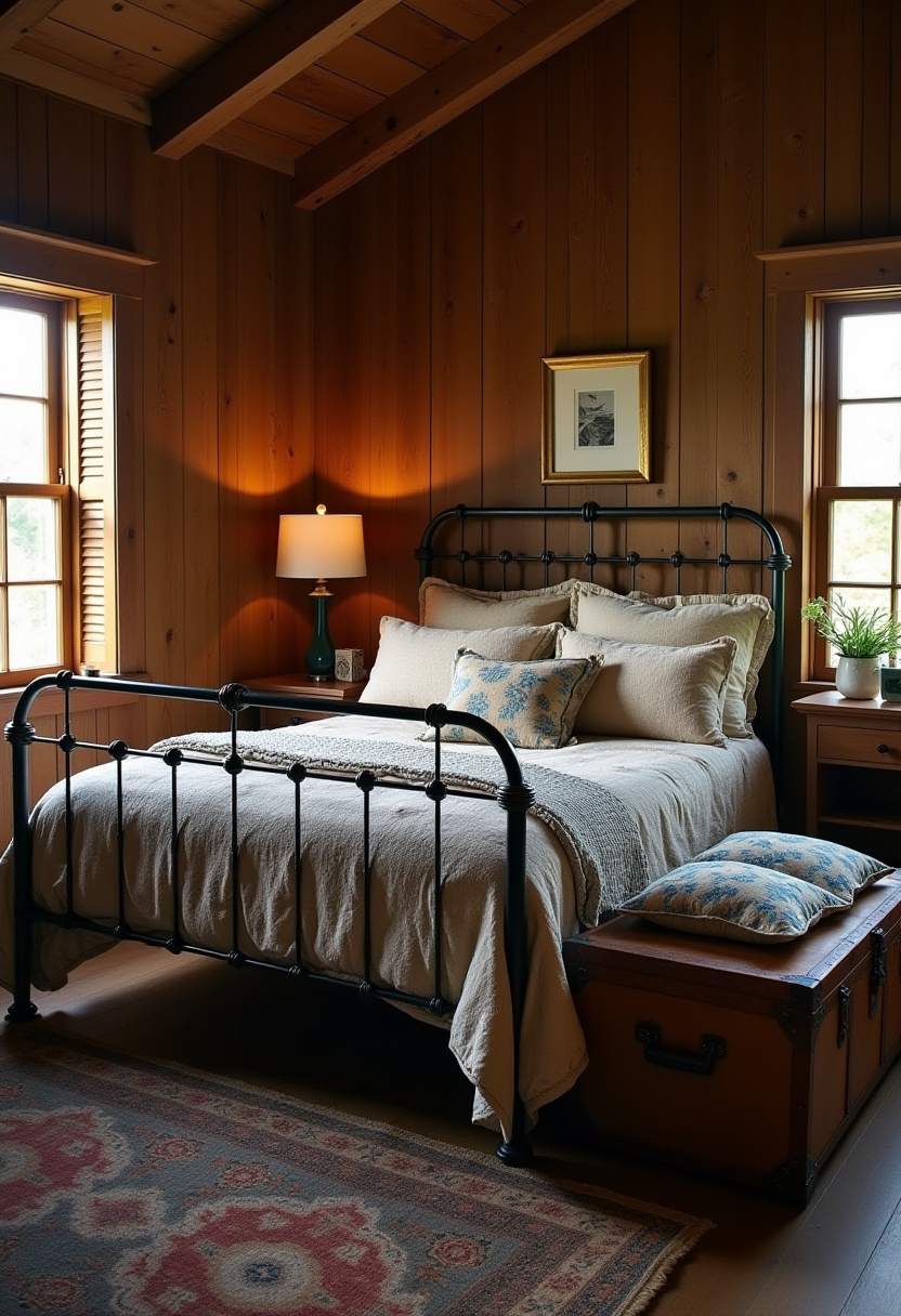 Moody Cozy Bedroom 10