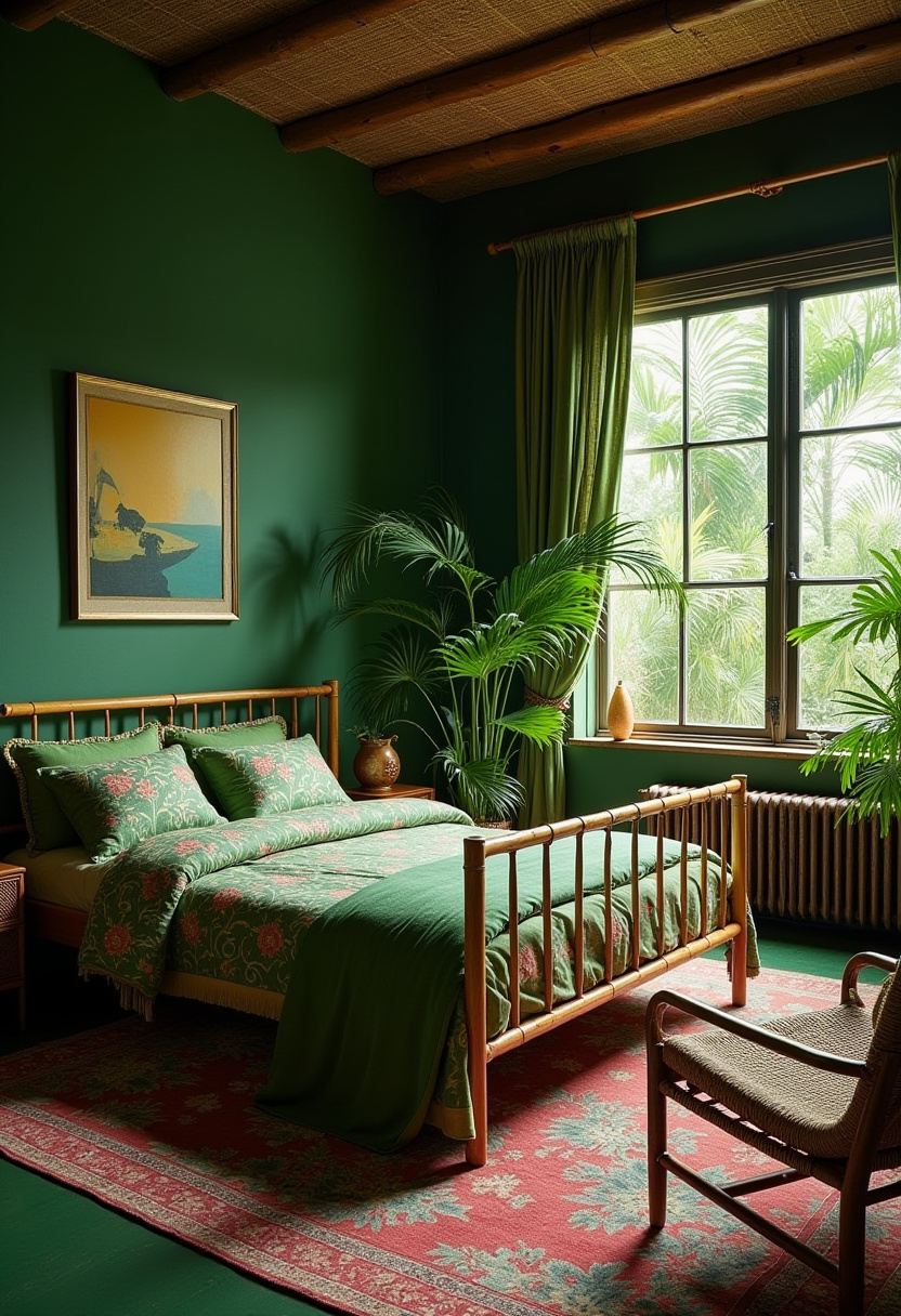 Moody Cozy Bedroom 16