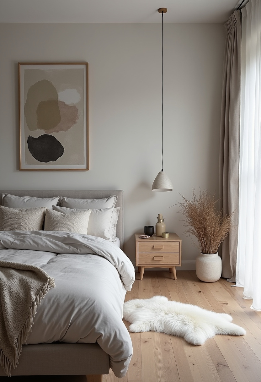 Moody Cozy Bedroom 18