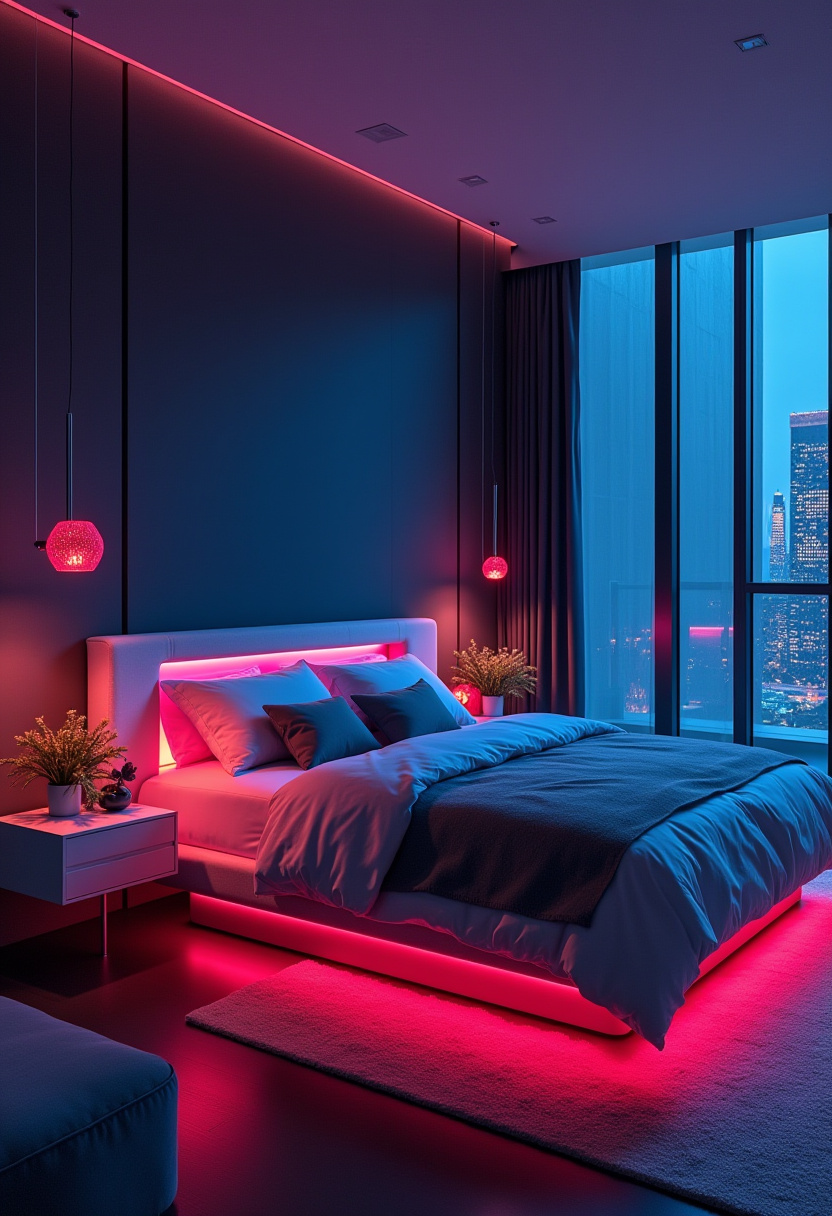 Moody Cozy Bedroom 19