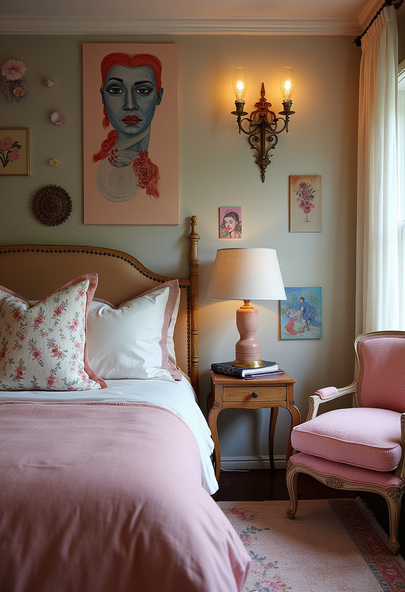 Moody Cozy Bedroom 20