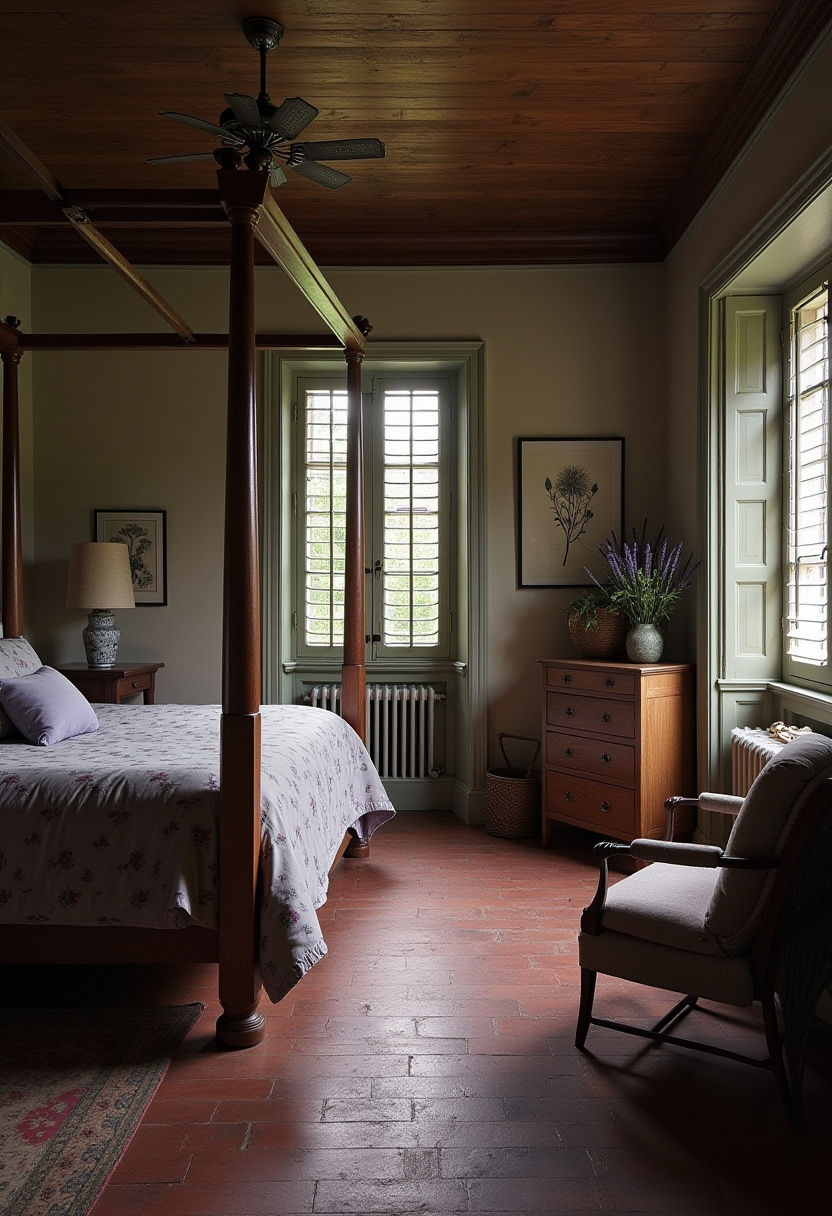 Moody Cozy Bedroom 21