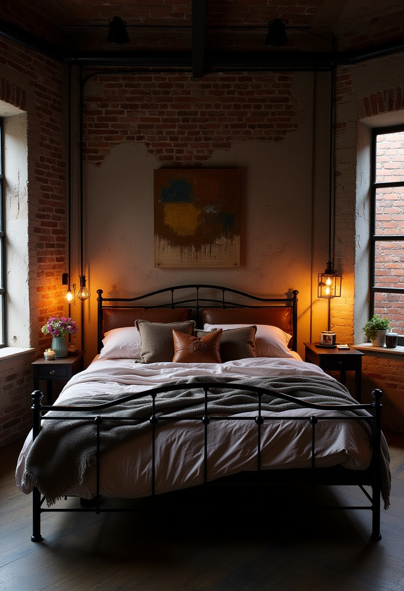 Moody Cozy Bedroom 22
