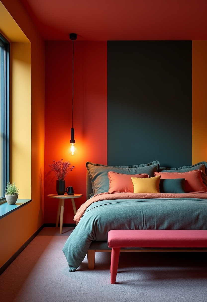 Moody Cozy Bedroom 30