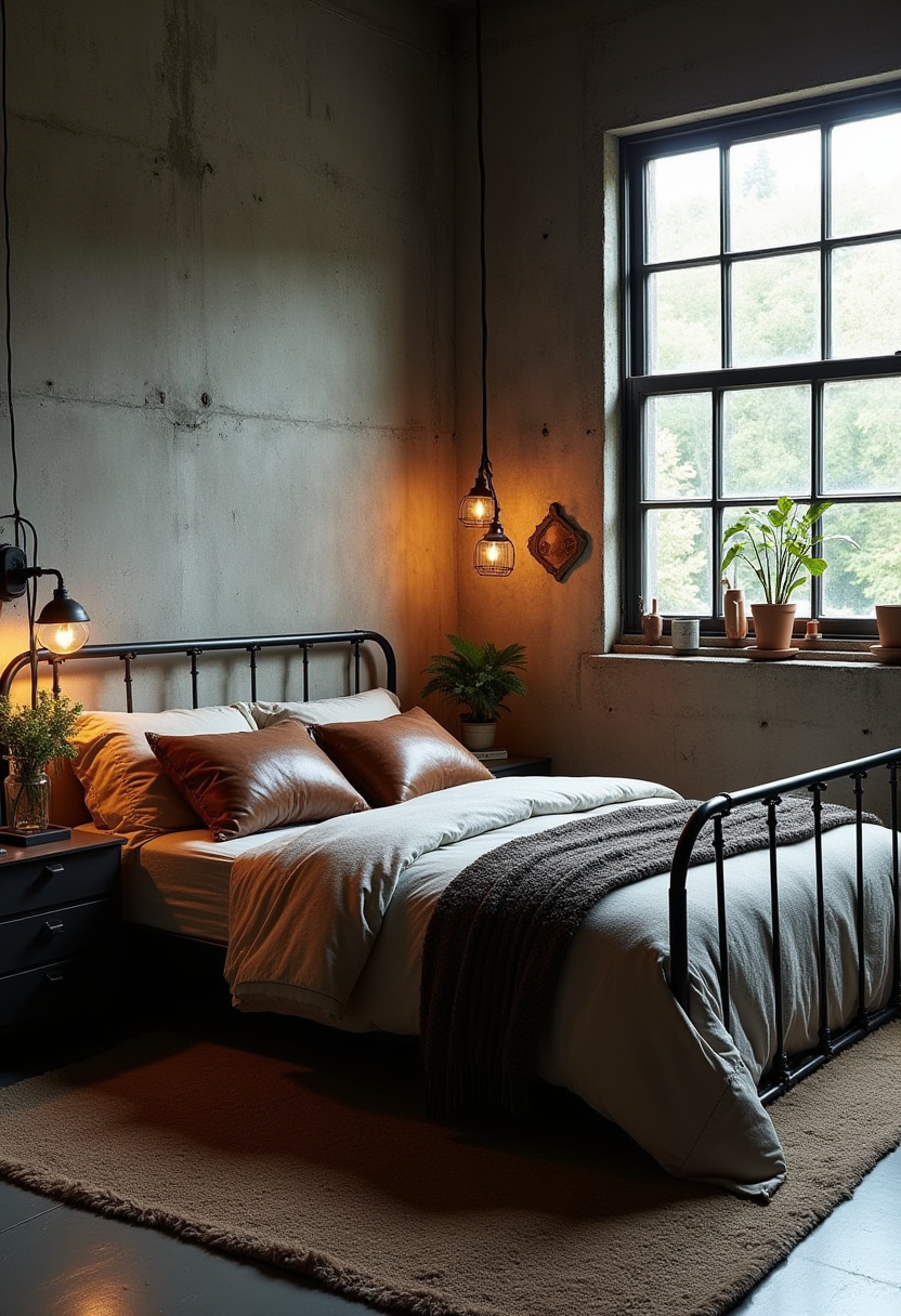 Moody Cozy Bedroom 5