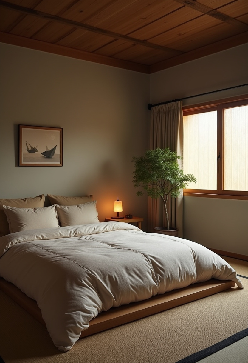 Moody Cozy Bedroom 7