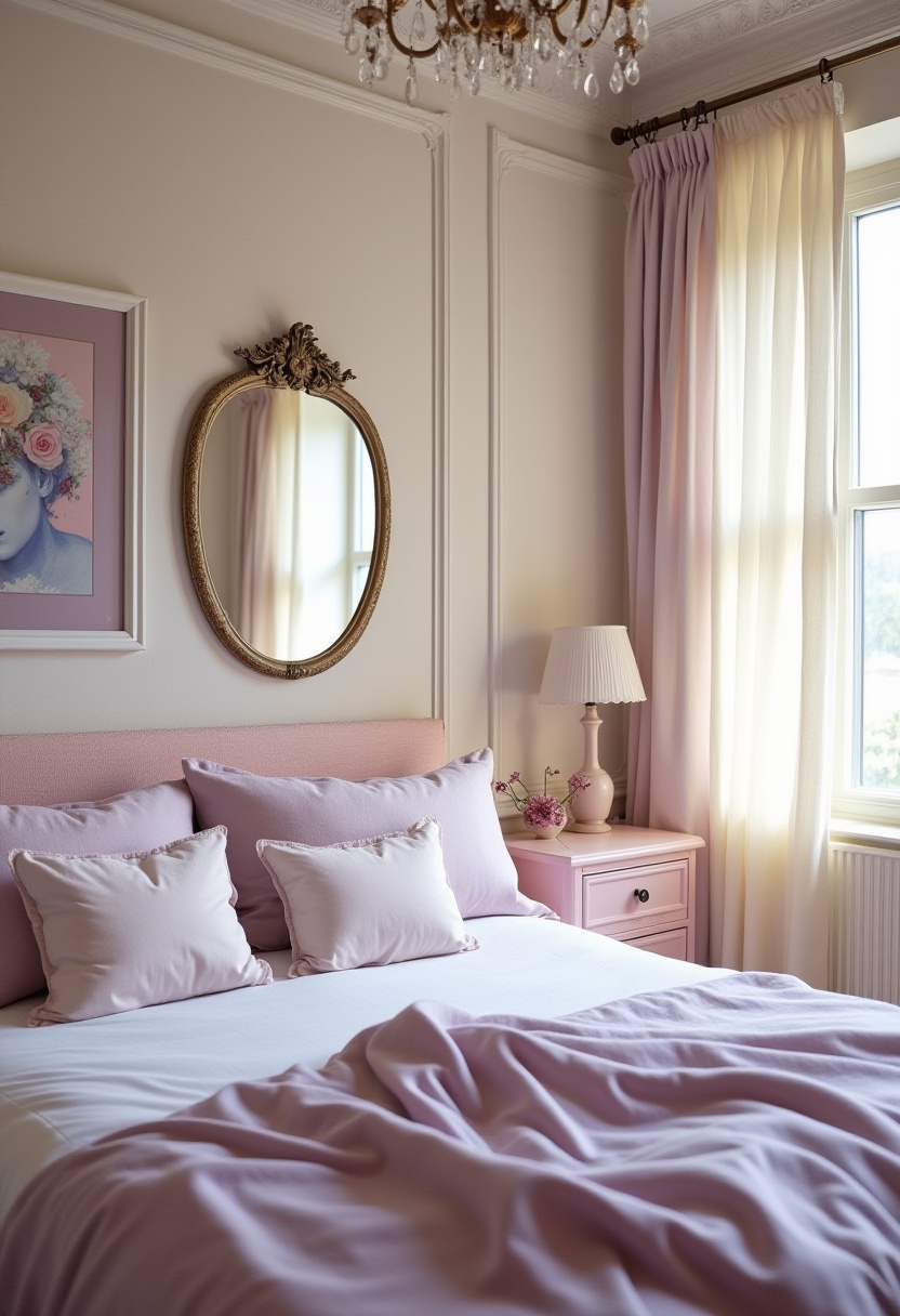 Moody Feminine Bedroom Ideas 16