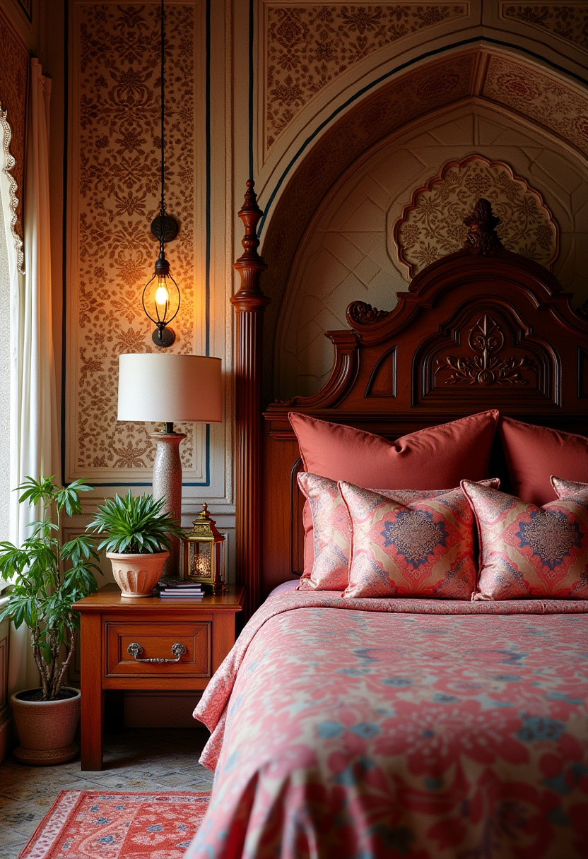 Moody Feminine Bedroom Ideas 18