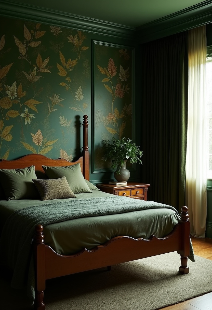 Moody Feminine Bedroom Ideas 19