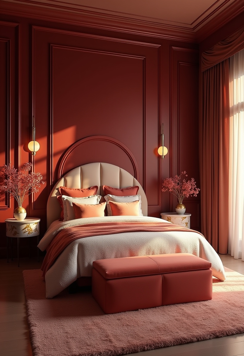 Moody Feminine Bedroom Ideas 2