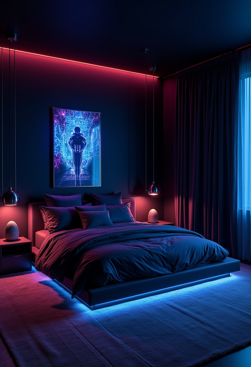 Moody Feminine Bedroom Ideas 21