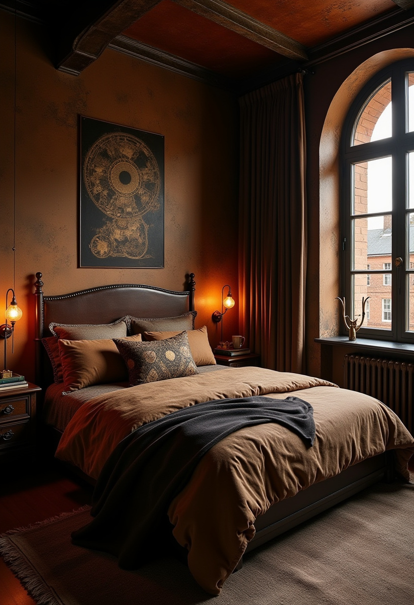 Moody Feminine Bedroom Ideas 27