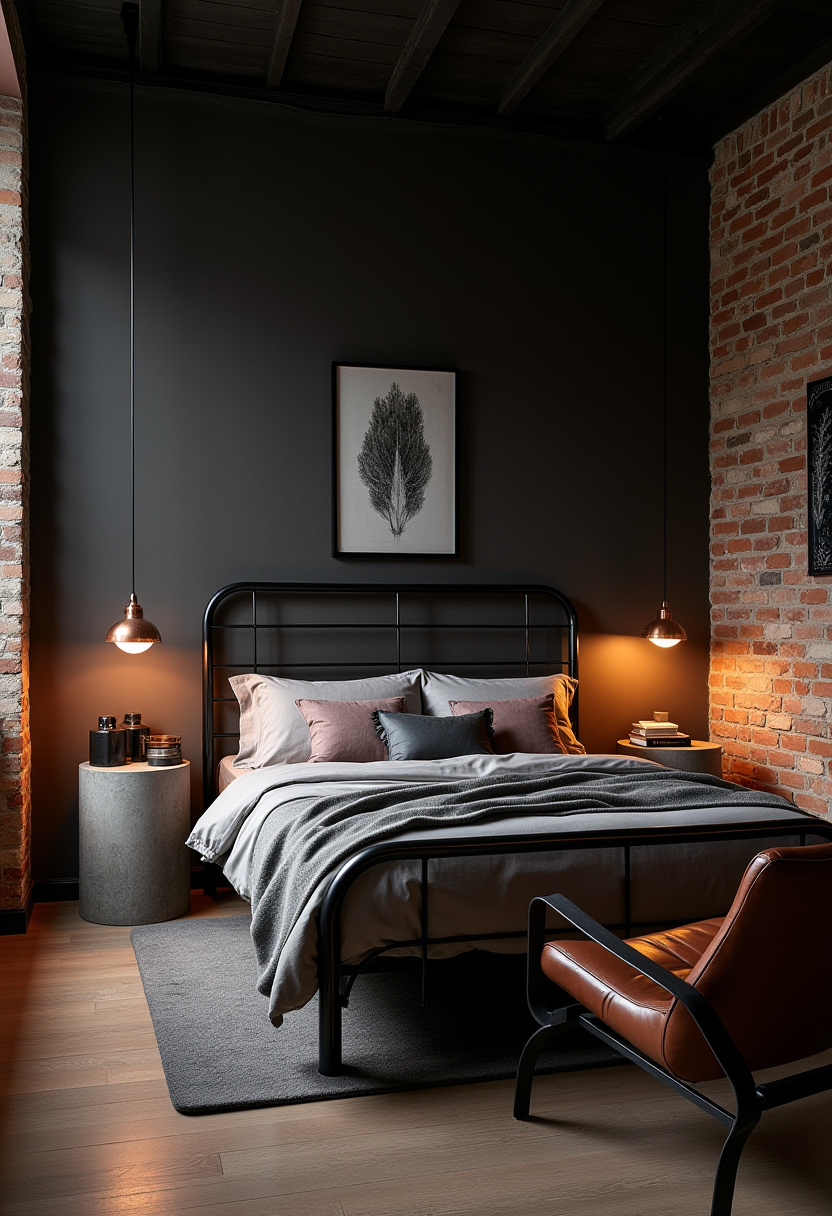 Moody Feminine Bedroom Ideas 7