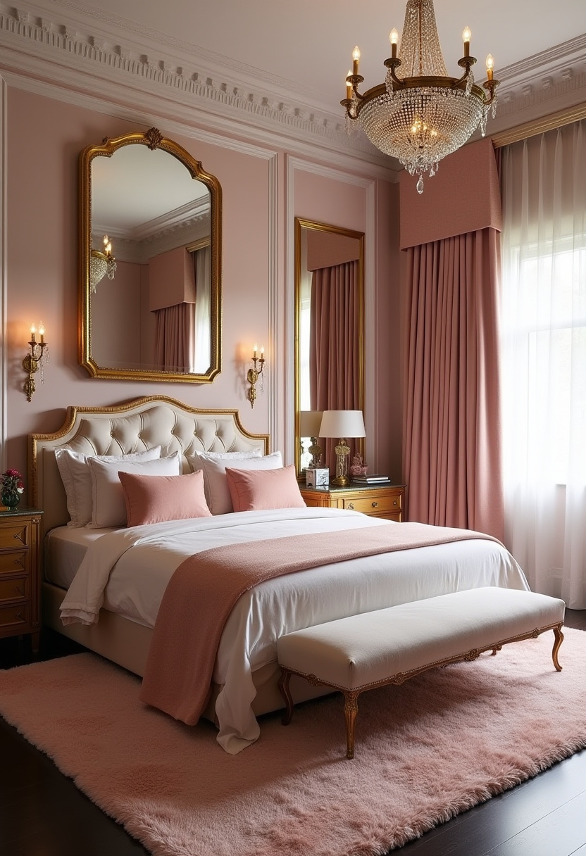 Moody Feminine Bedroom Ideas 8