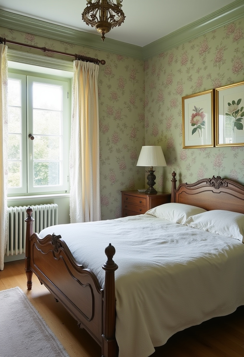 Moody Green Bedroom Ideas 13