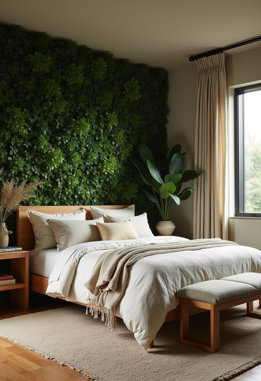 Moody Green Bedroom Ideas 20