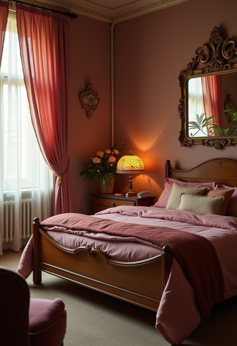 Moody Vintage Bedroom Ideas 27