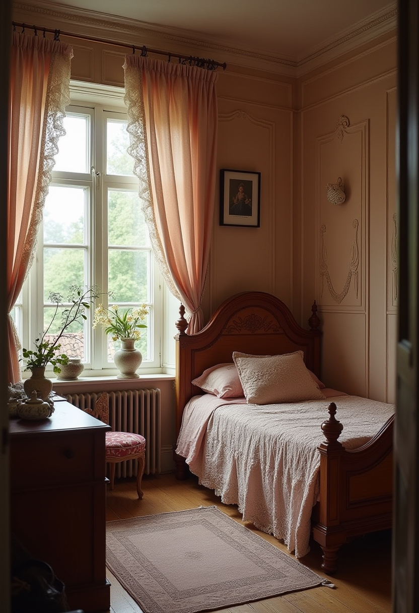 Moody Vintage Bedroom Ideas 30