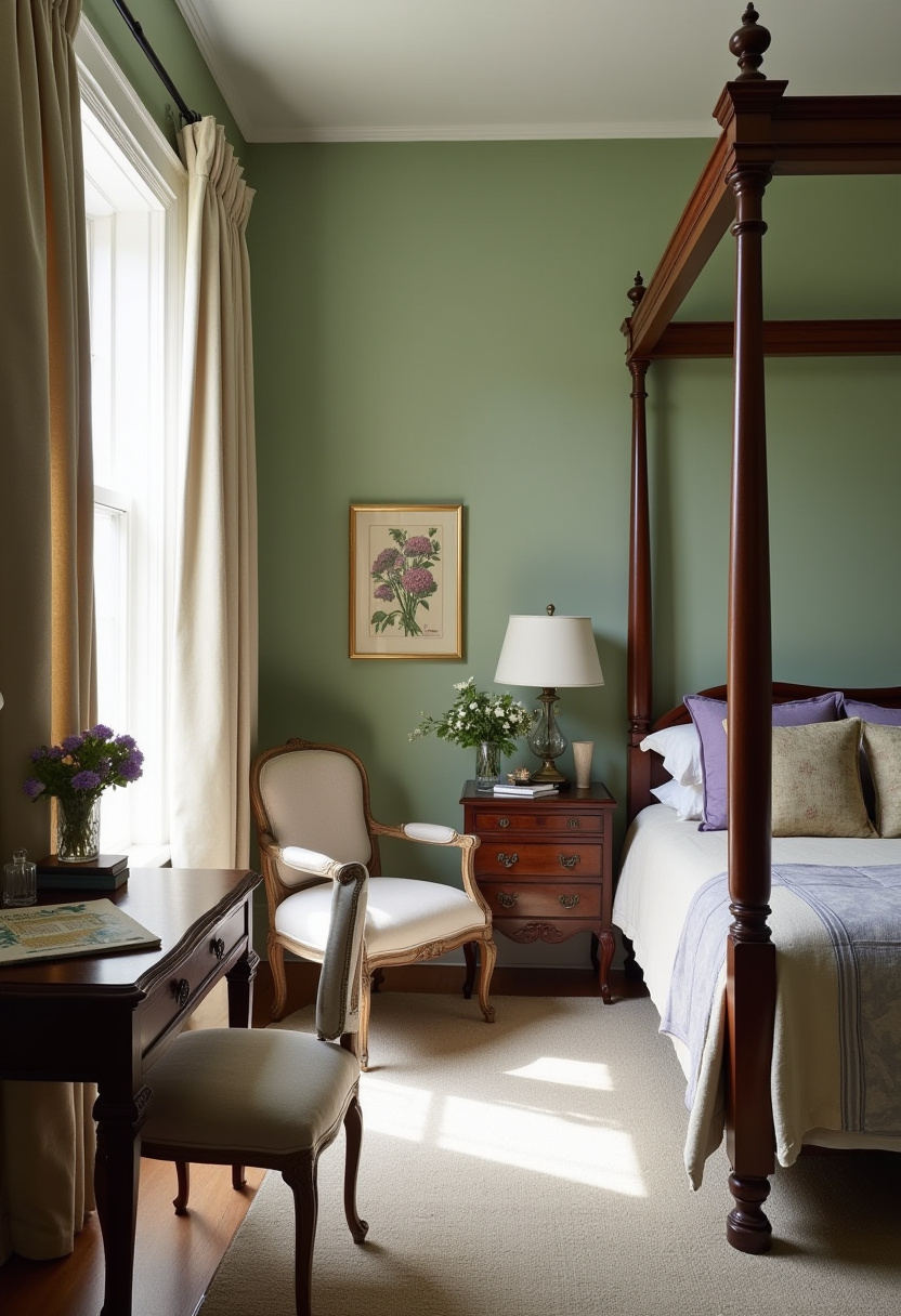 Moody Vintage Bedroom Ideas 7