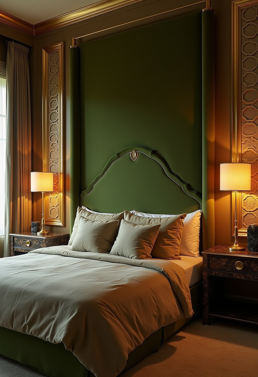 Olive Green Bedroom Ideas 11