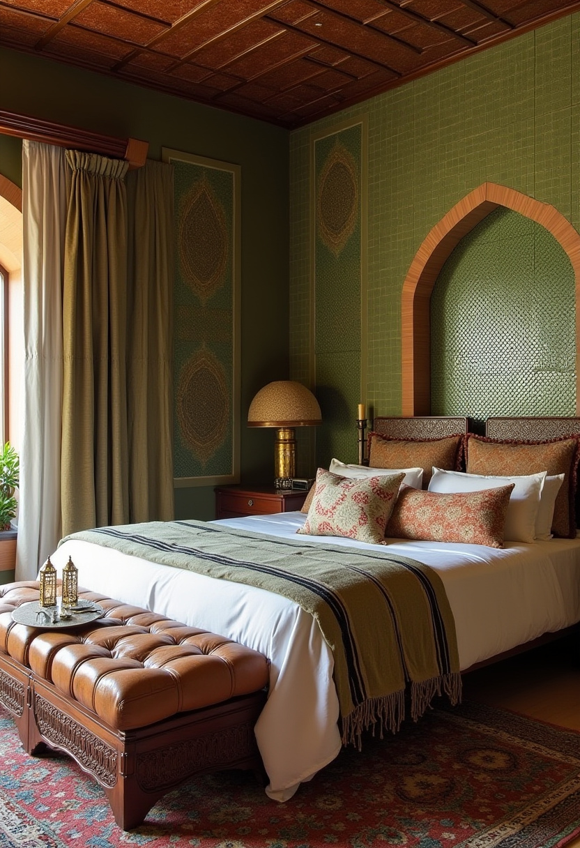 Olive Green Bedroom Ideas 15