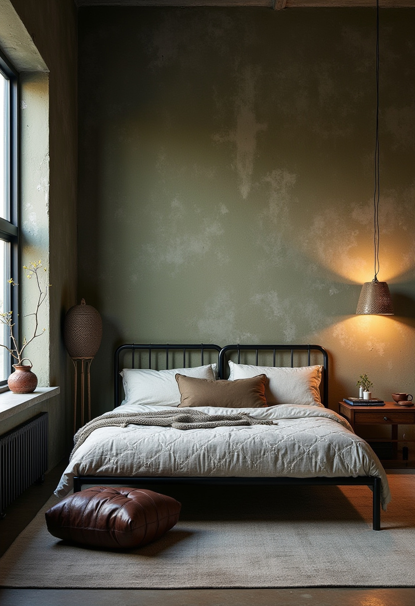 Olive Green Bedroom Ideas 22