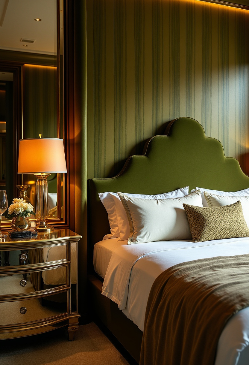 Olive Green Bedroom Ideas 29