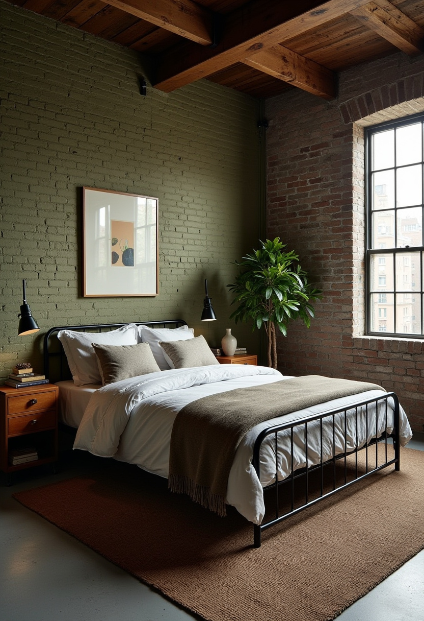 Olive Green Bedroom Ideas 7