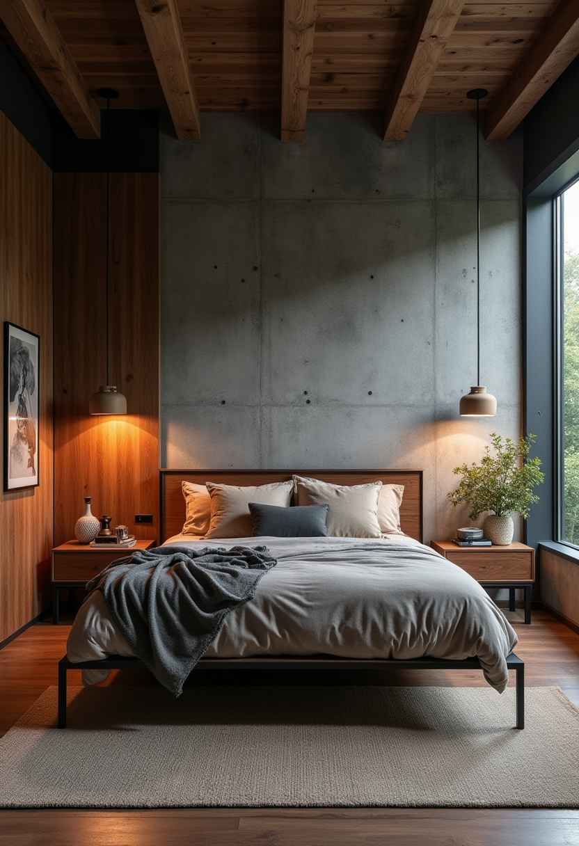 Organic Modern Bedroom 22