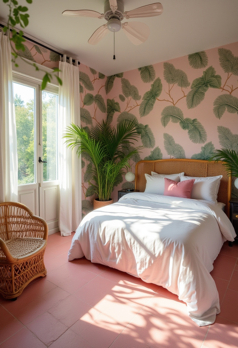 Pink And White Bedroom Ideas 13