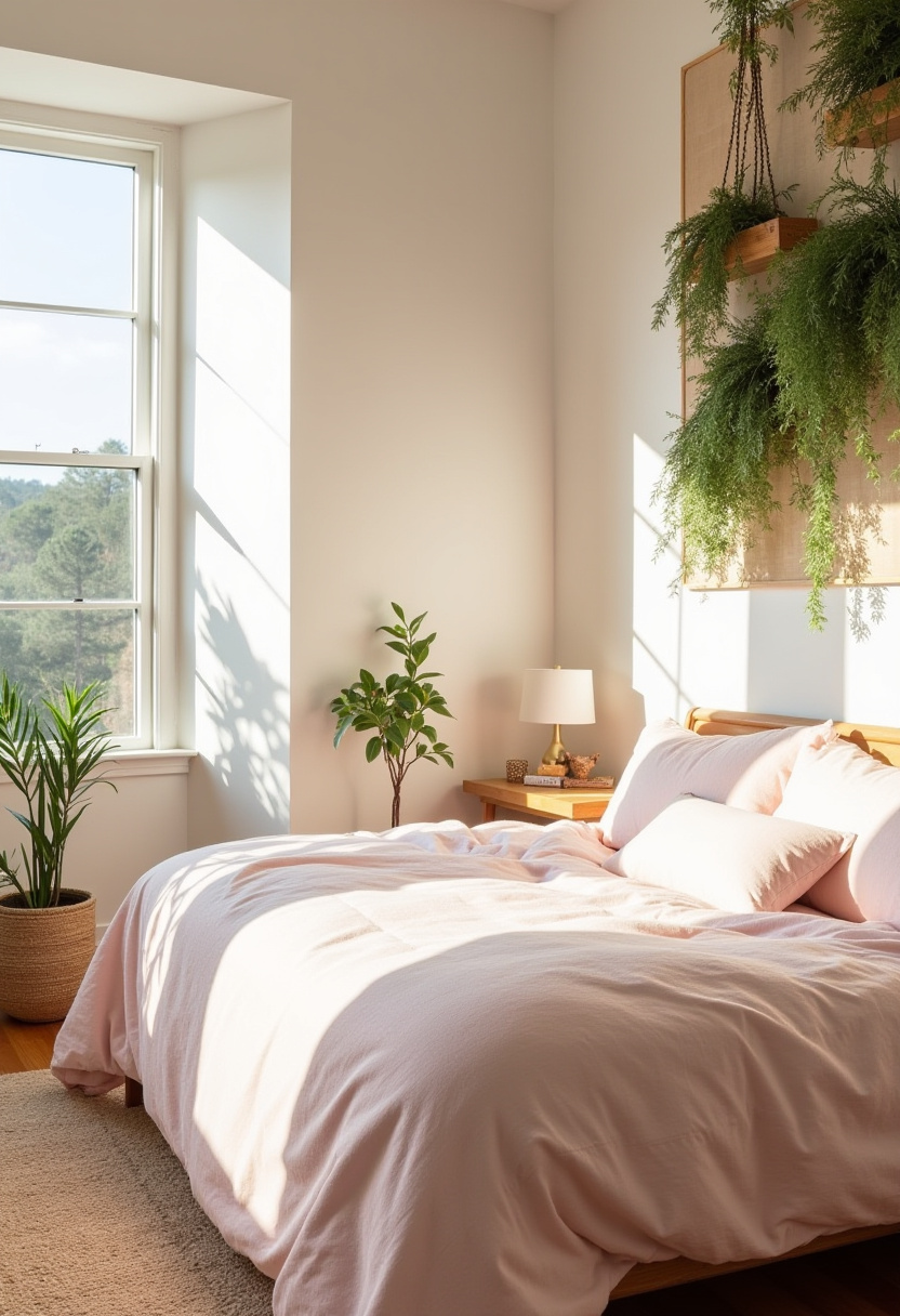 Pink And White Bedroom Ideas 15