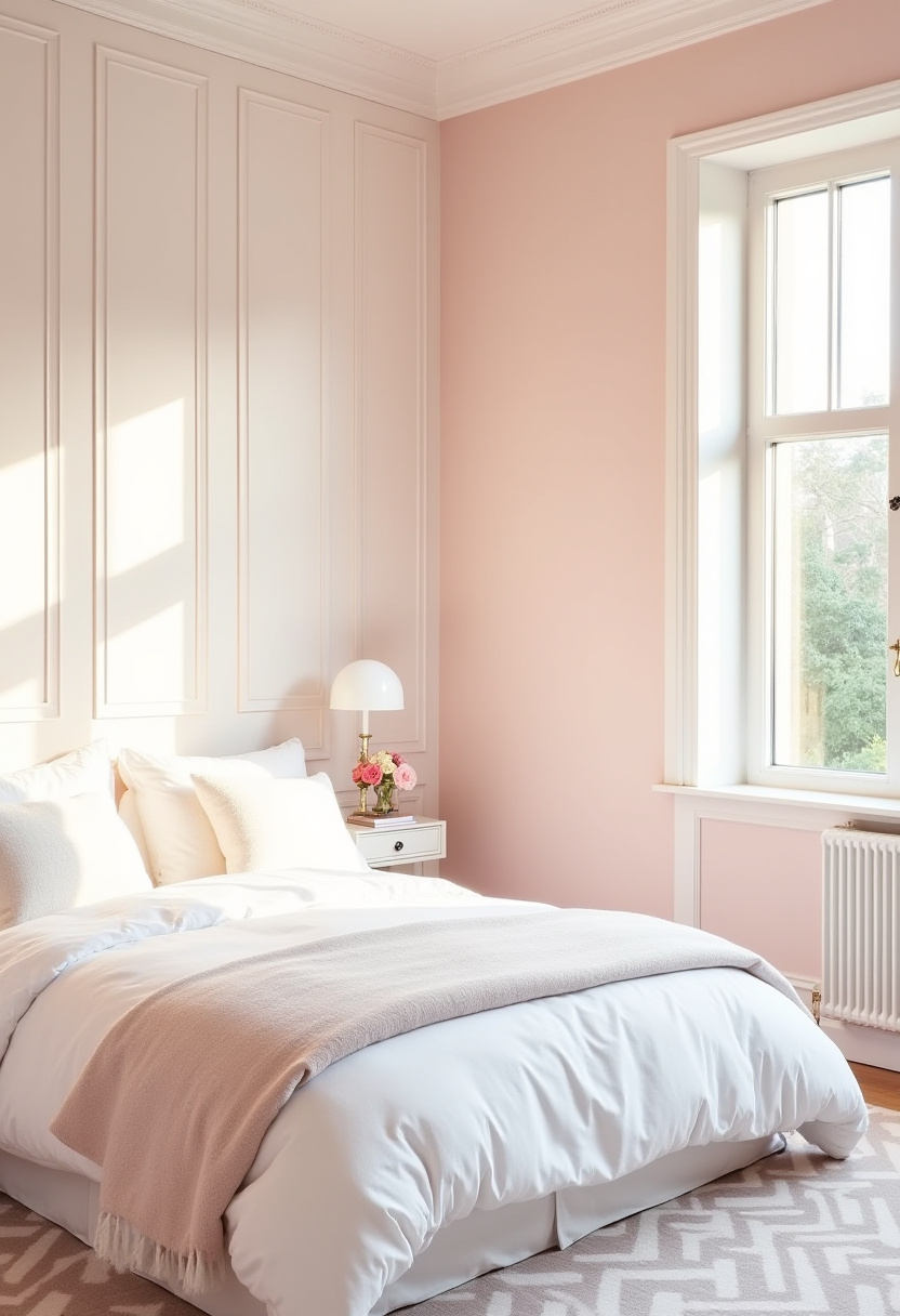 Pink And White Bedroom Ideas 2