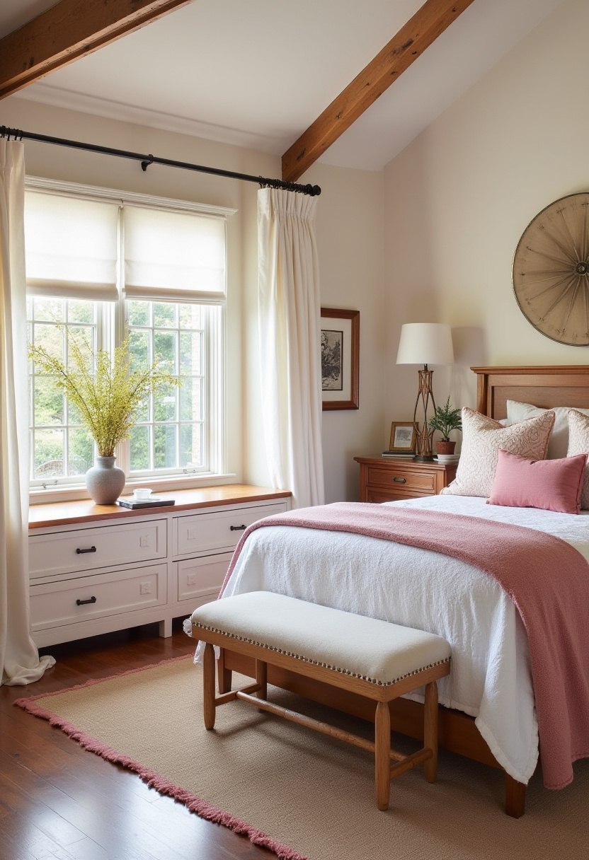 Pink And White Bedroom Ideas 28