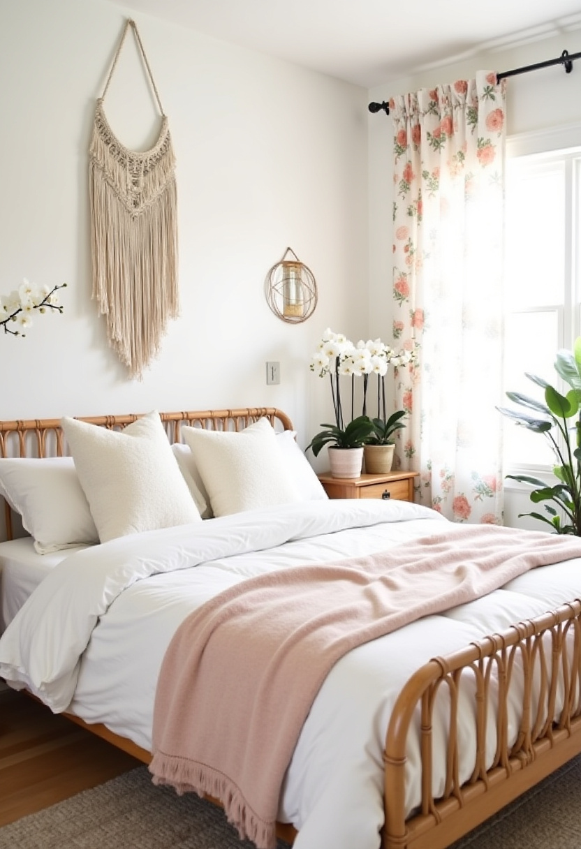 Pink And White Bedroom Ideas 4