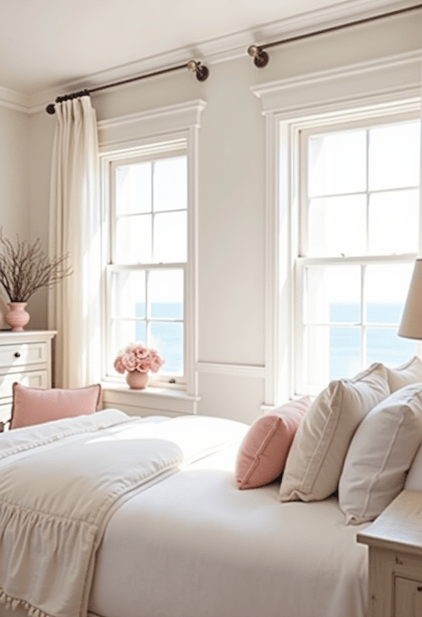 Pink And White Bedroom Ideas 7